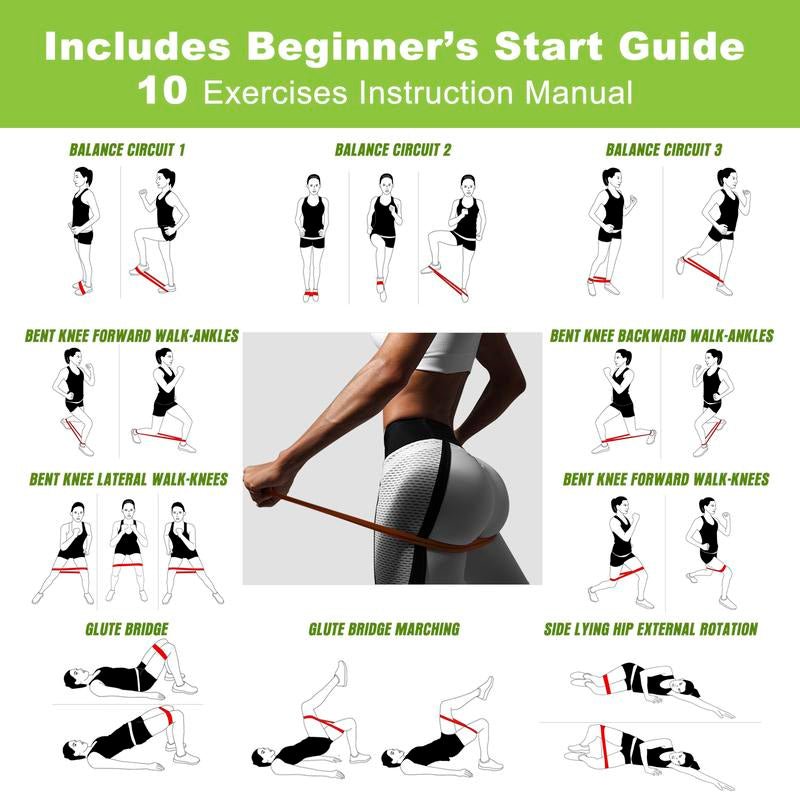 5 Different Resistance Bands for Home Workout