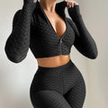 (Copy) Women's Tracksuit Yoga Fitness Suit Activewear Set Tummy Control Butt Lift Long Sleeve Sport Clothing